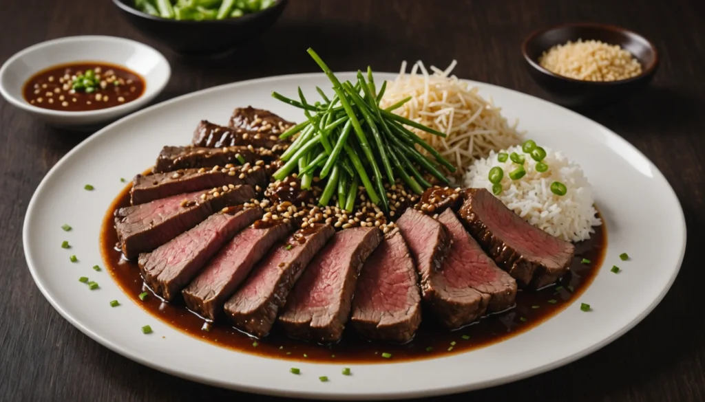 boeuf au soja