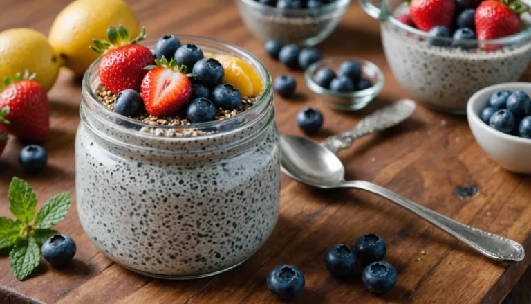 graines de chia dessert