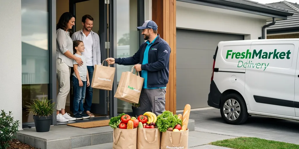 livraison courses à domicile