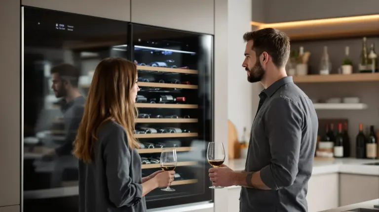 cave a vin connectee